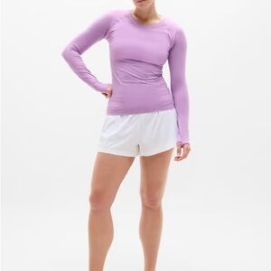 ATHLETA  momentum Long Sleeve Seamless Active Top!